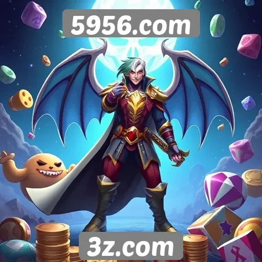Categorias de jogos disponíveis em 5956.com