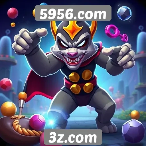 Análise da variedade de jogos oferecidos no 5956.com