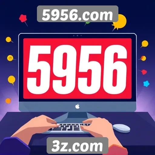 A experiência do usuário no site 5956.com