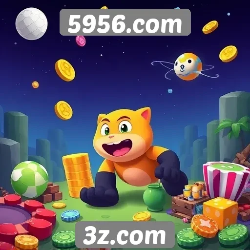 Exploração da variedade de jogos disponíveis em 5956.com